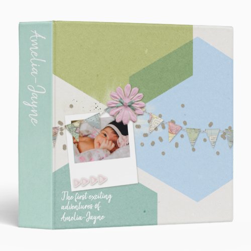 The First Exciting Adventures of Baby Memory Book 3 Ring Binder