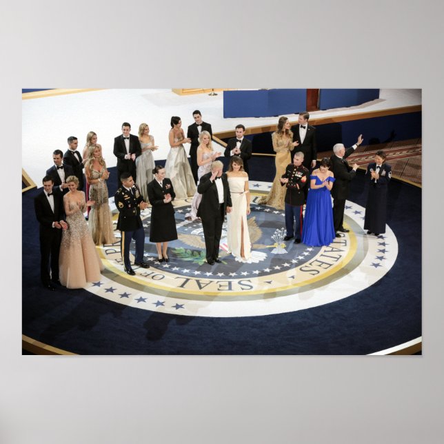 The First Family At The Liberty Ball Poster (Front)