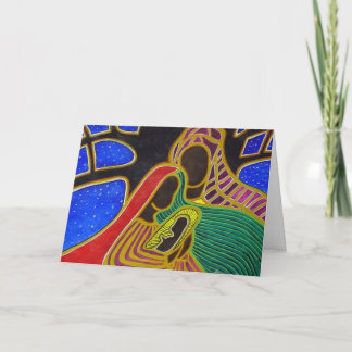 "The First Family" Holiday Card by Janice T Senter