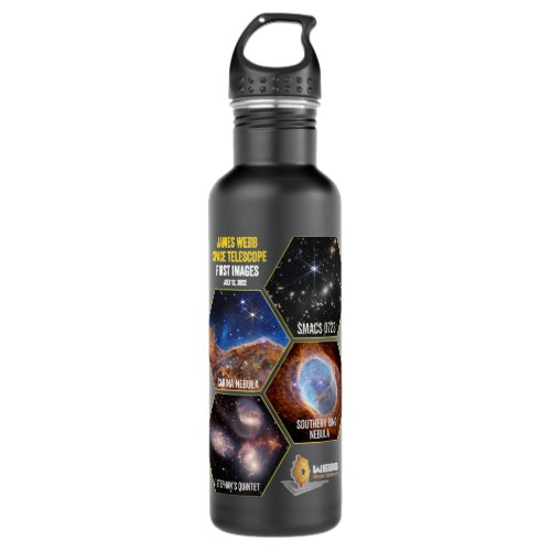 The First Image From The James Webb Space Telescop Stainless Steel Water Bottle