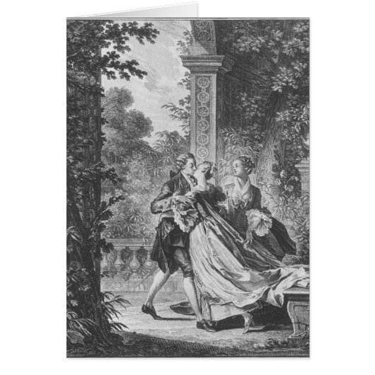 The first kiss of love cards (Front)