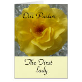 The first Lady  and Pastor (Front)