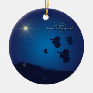 The First Noel Ceramic Ornament