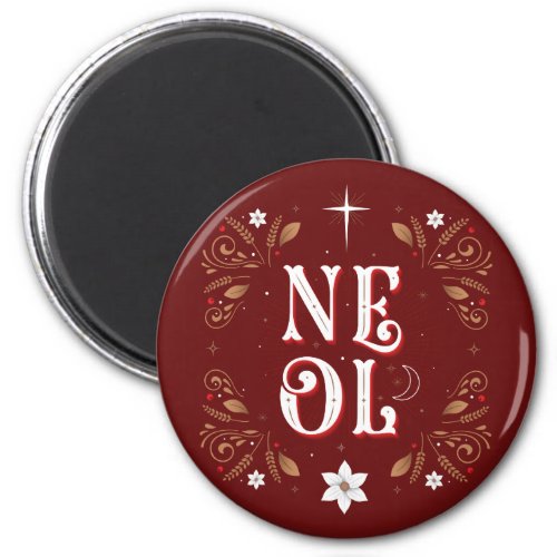 The First Noel Christmas Refrigerator Magnet