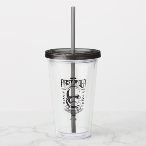 The First Order Followers of the Dark Side Acrylic Tumbler