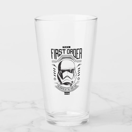 The First Order Followers of the Dark Side Glass