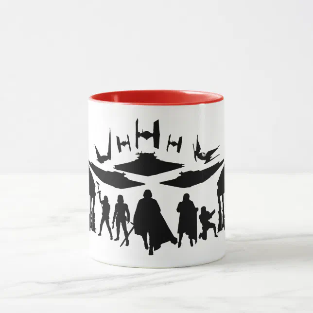 Zazzle Star Wars: The Last Jedi First Order Silhouette Mug