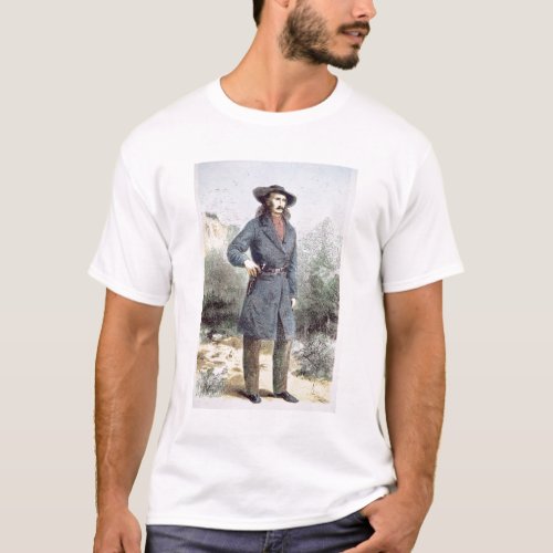 The first published picture of Wild Bill Hickok T_Shirt