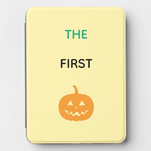 The first Pumpkin Kindle Cover