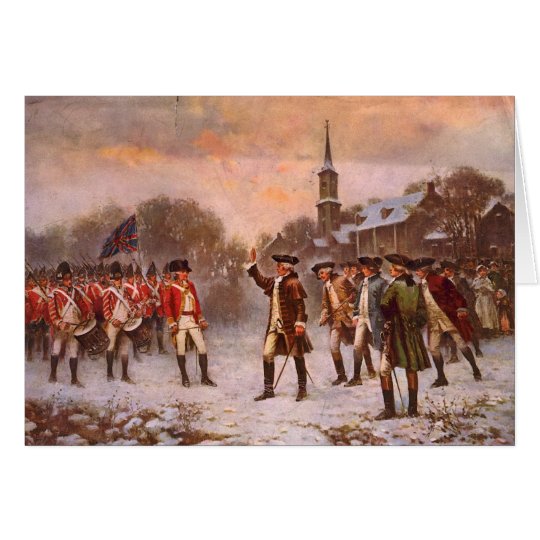 The First Resistance by Percy Moran Card