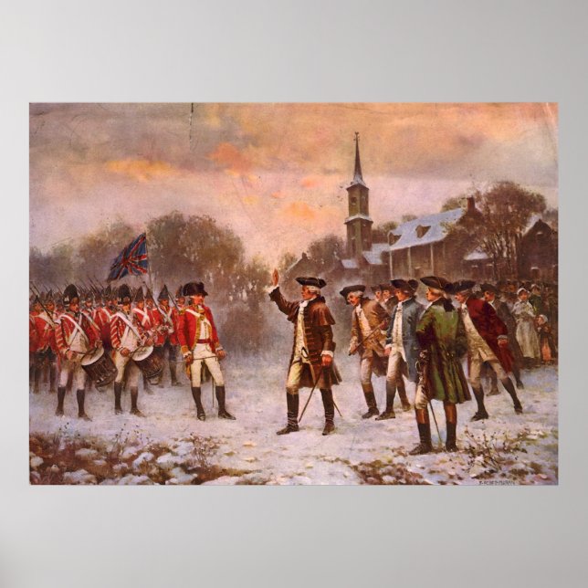 The First Resistance by Percy Moran Poster (Front)