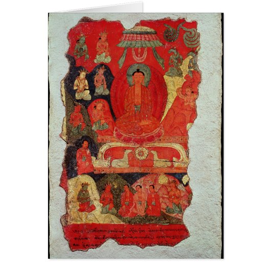 The First Sermon of Buddha Cards (Front)