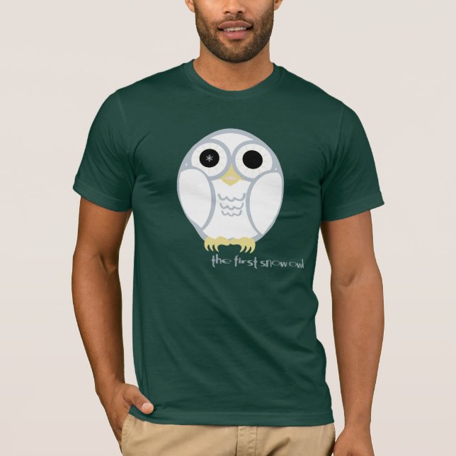 the first snow owl T-Shirt (Front)