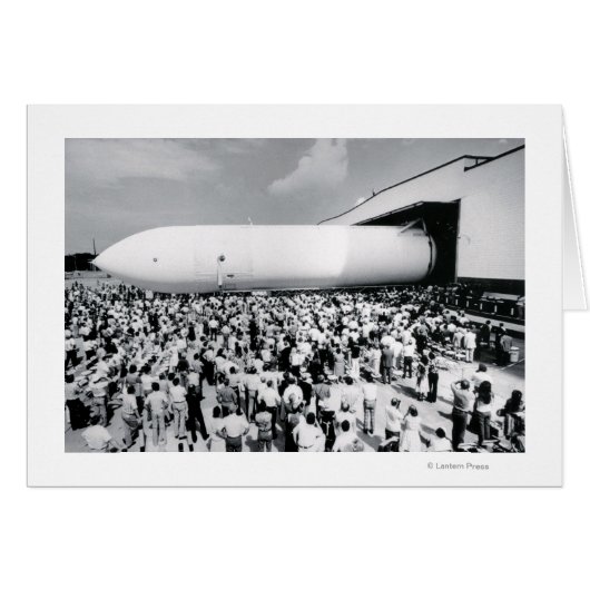 The First Space Shuttle External Tank Cards (Front Horizontal)