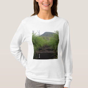 The first step invites hikers up Koko Crater T-Shirt