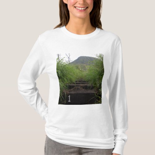 The first step invites hikers up Koko Crater T_Shirt