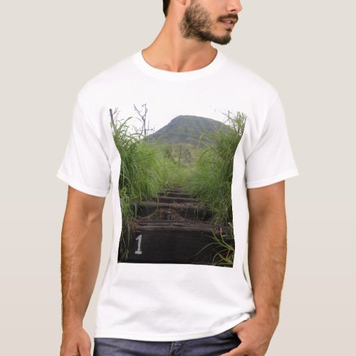 The first step invites hikers up Koko Crater T_Shirt