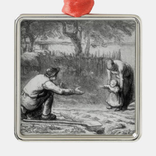 The First Steps Metal Ornament