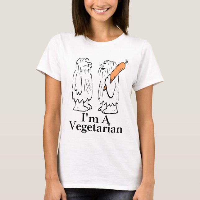 The First Vegetarian T-Shirt (Front)