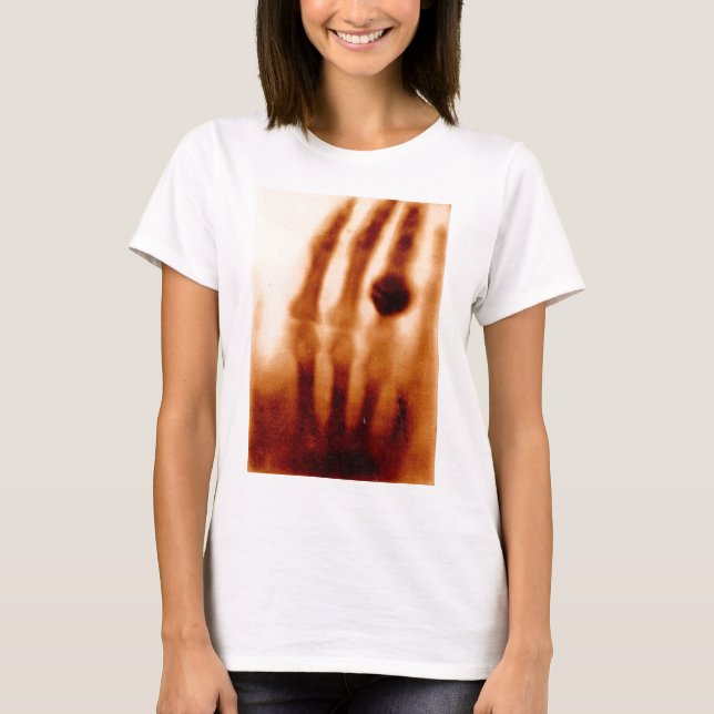 The First X-Ray, 1901, Photograph T-Shirt (Front)