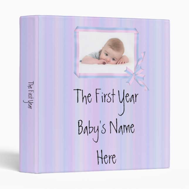 The First Year Infant Avery Binder (Front/Spine)