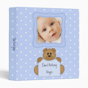 The First Year Infant Boy Avery Binder