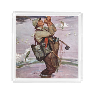 The Fish are Jumping Acrylic Tray