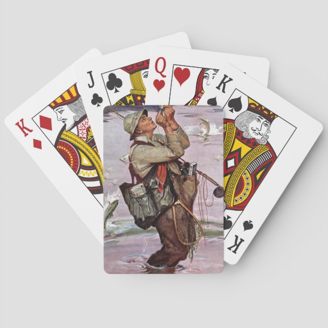 The Fish are Jumping Poker Cards (Back)