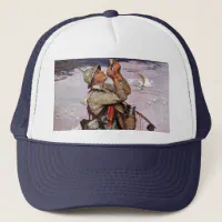 The Fish are Jumping Trucker Hat