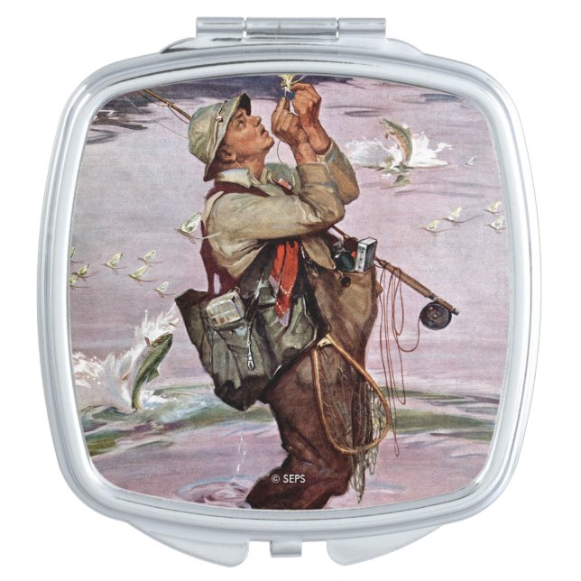 The Fish are Jumping Vanity Mirror (Front)