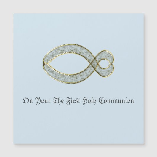 The Fish  Christian symbol. (Front)