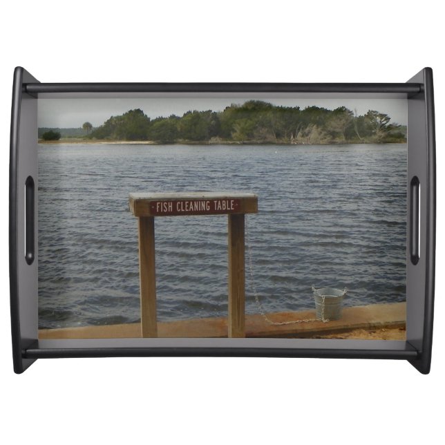 THE FISH CLEANING TABLE Black Tray (Front)