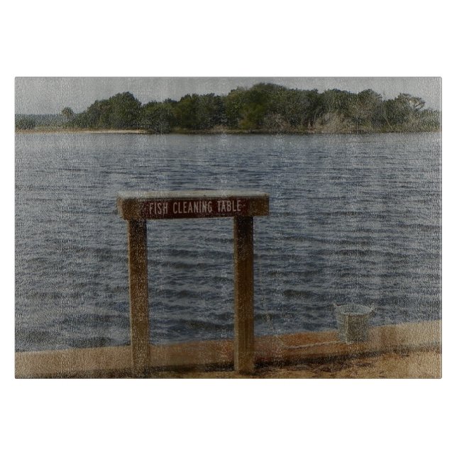THE FISH CLEANING TABLE Cutting Board (Front)