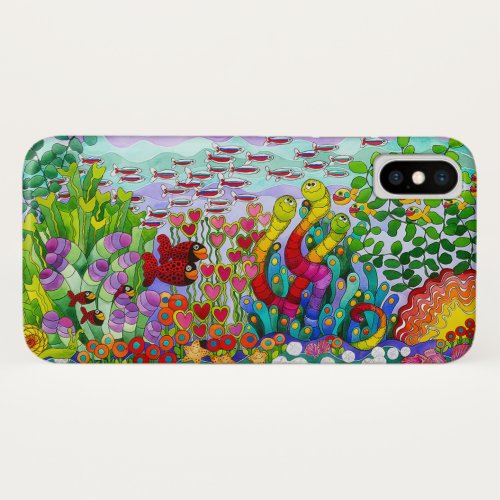 The Fish Garden iPhone X Case