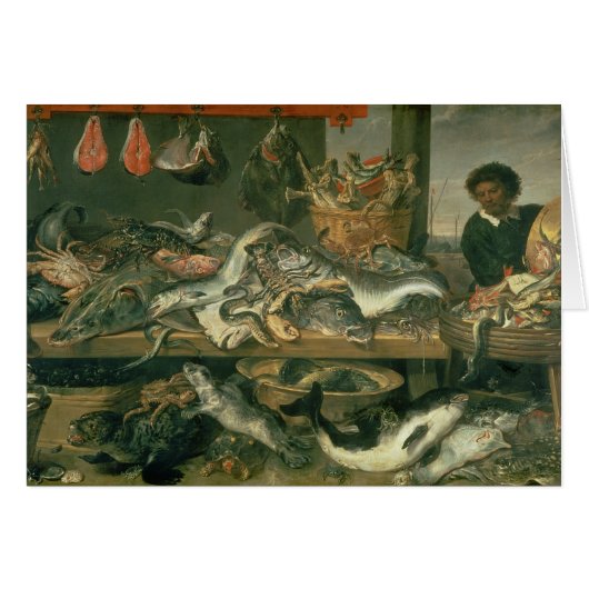 The Fish Market, 1618-21 Cards (Front Horizontal)