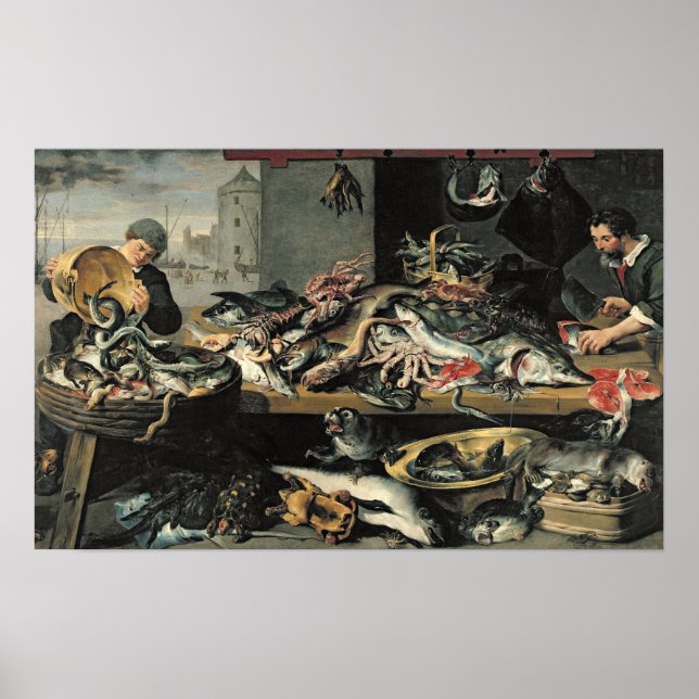 The Fish Market Poster (Front)