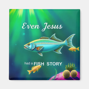 The Fish Story Magnet