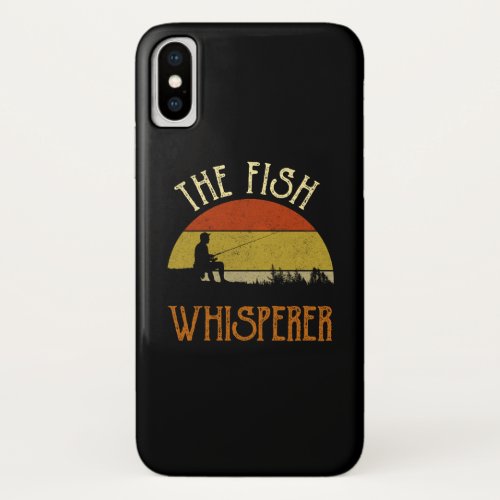 The Fish Whisperer iPhone X Case