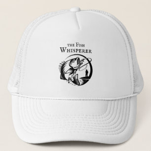 The Fish Whisperer Fisherman Humor Trucker Hat