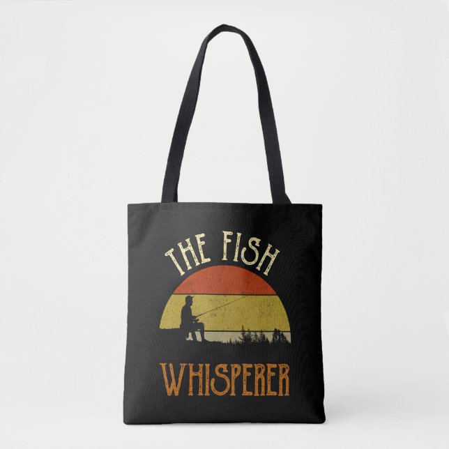 The Fish Whisperer Tote Bag (Front)