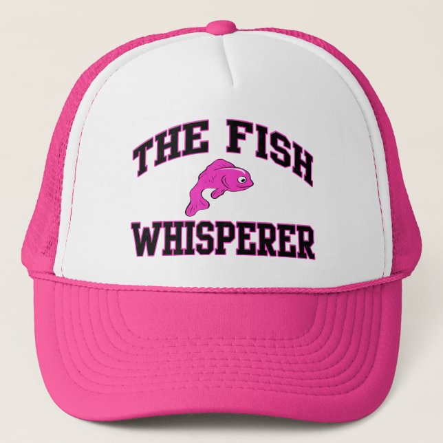 The Fish Whisperer Trucker Hat (Front)