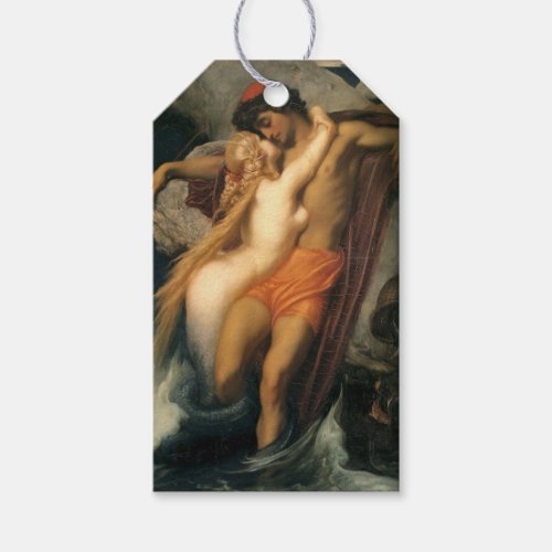 The Fisherman and the Syren by Frederic Leighton Gift Tags