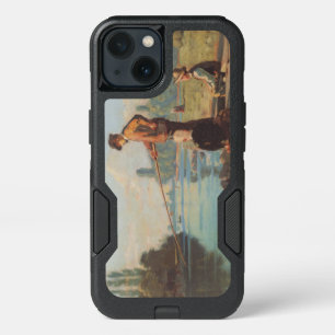 The Fisherman (Fishing Outdoors) (Angling) (River) iPhone 13 Case