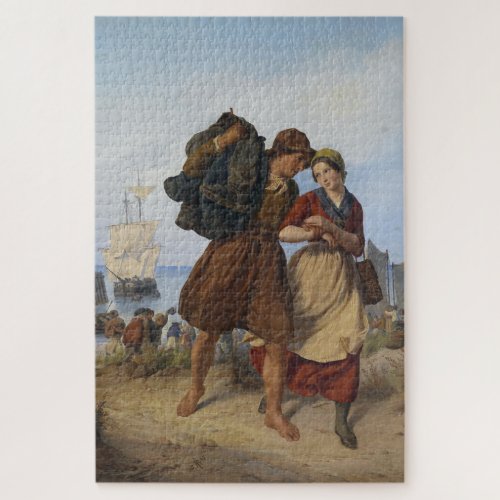 The Fishermans Homecoming by Rudolf Jordan Jigsaw Puzzle
