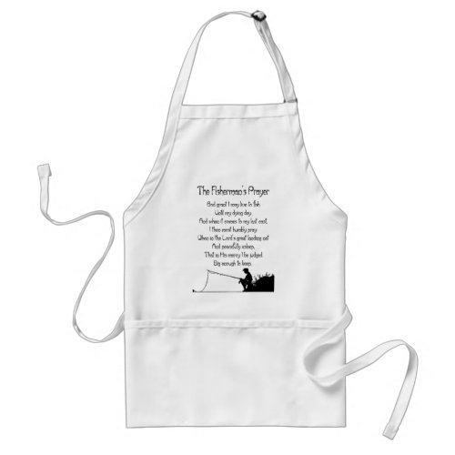 The Fishermans Prayer Adult Apron