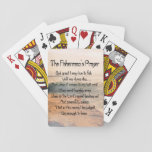 The Fishermans Prayer Playing Cards at Zazzle