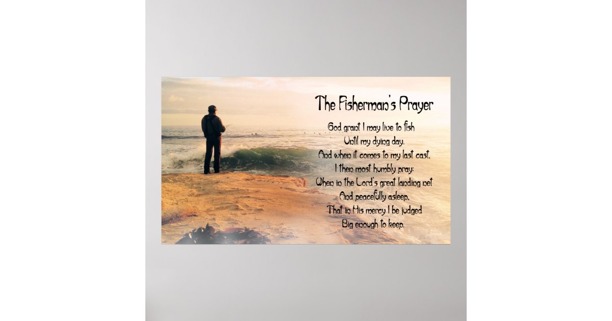 The Fishermans Prayer Poster