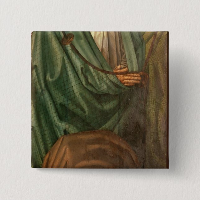The Fishermen, from the Polyptych of St. Pinback Button (Front)