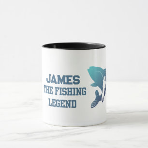 The Fishing Legend Custom Mug