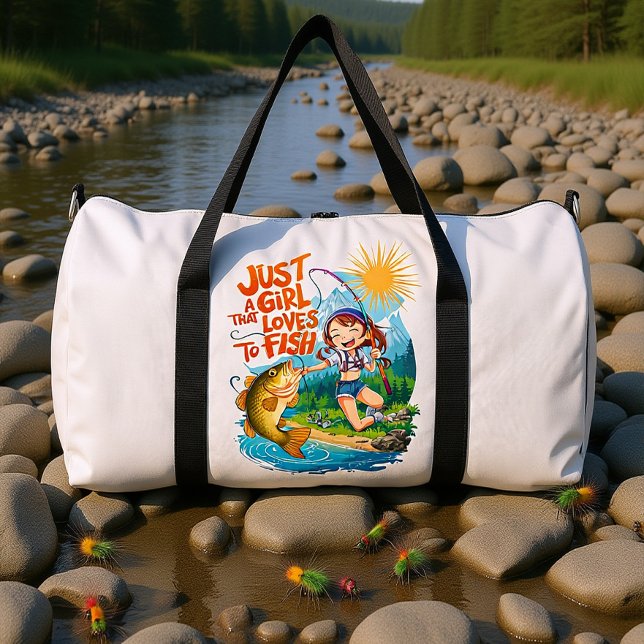 The Fishing Prodigy Duffle Bag (Creator Uploaded)